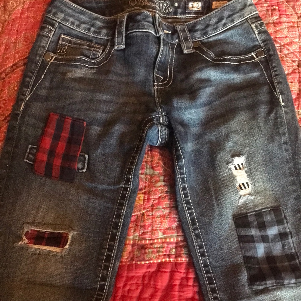 Girls Size 12, Miss Me Ankle Skinny Jeans